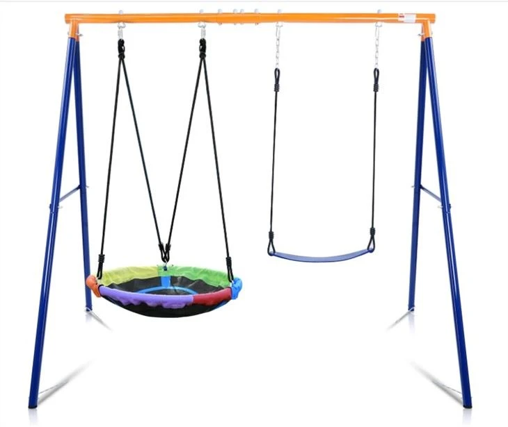 Set altalena doppia in metallo